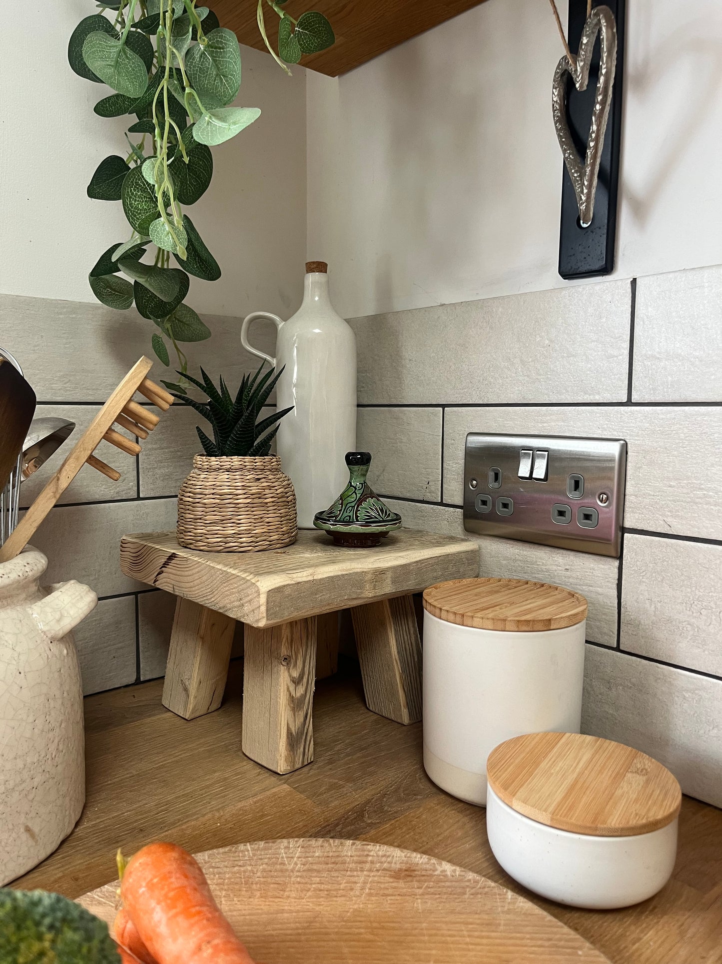 Small Rustic Styling Bench