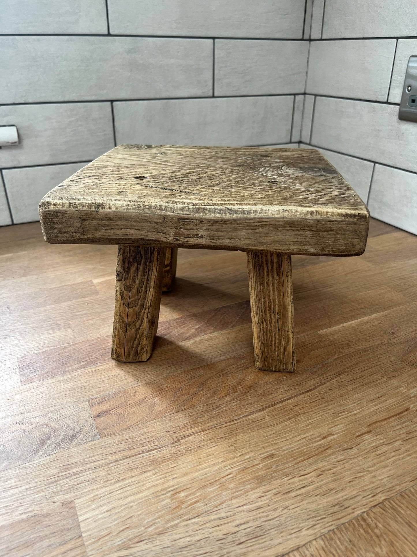 Small Rustic Styling Bench