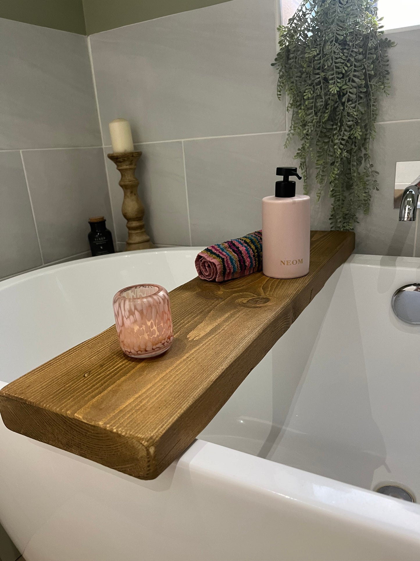Rustic Bath Board