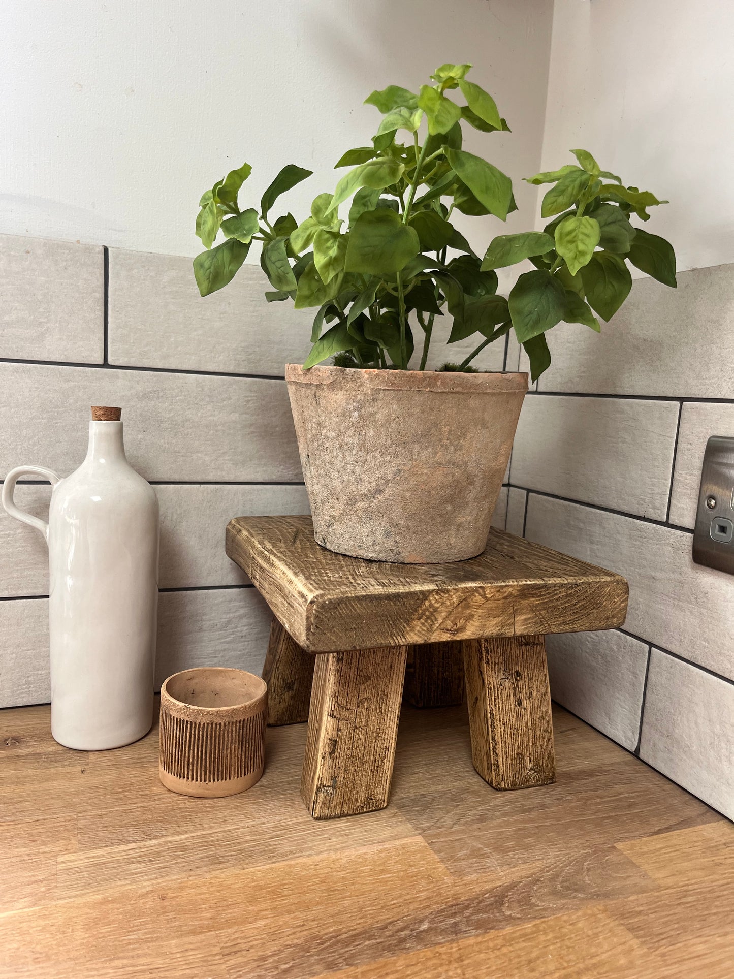 Small Rustic Styling Bench